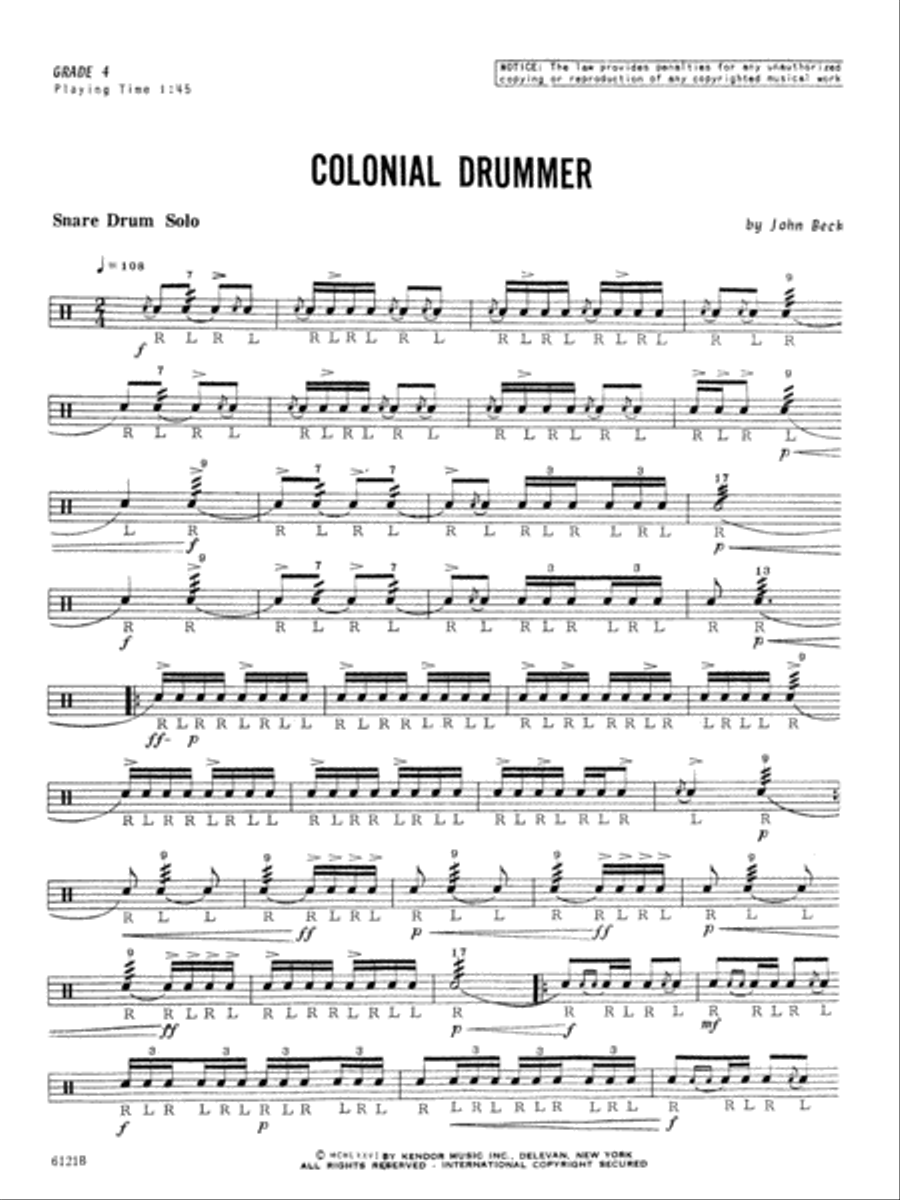 Colonial Drummer