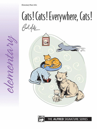 Book cover for Cats! Cats! Everywhere, Cats!