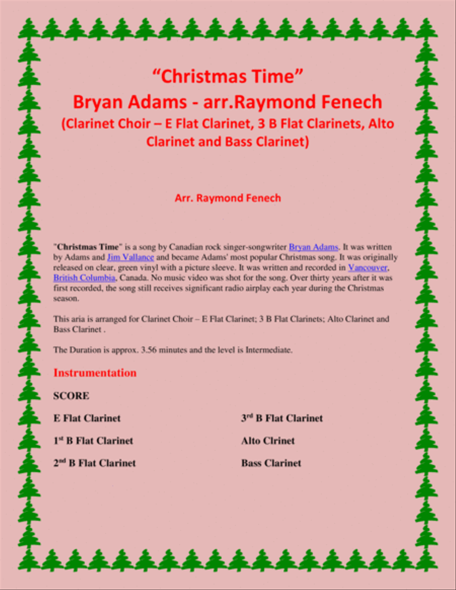 Christmas Time Woodwind Quintet scores gallery preview page 2