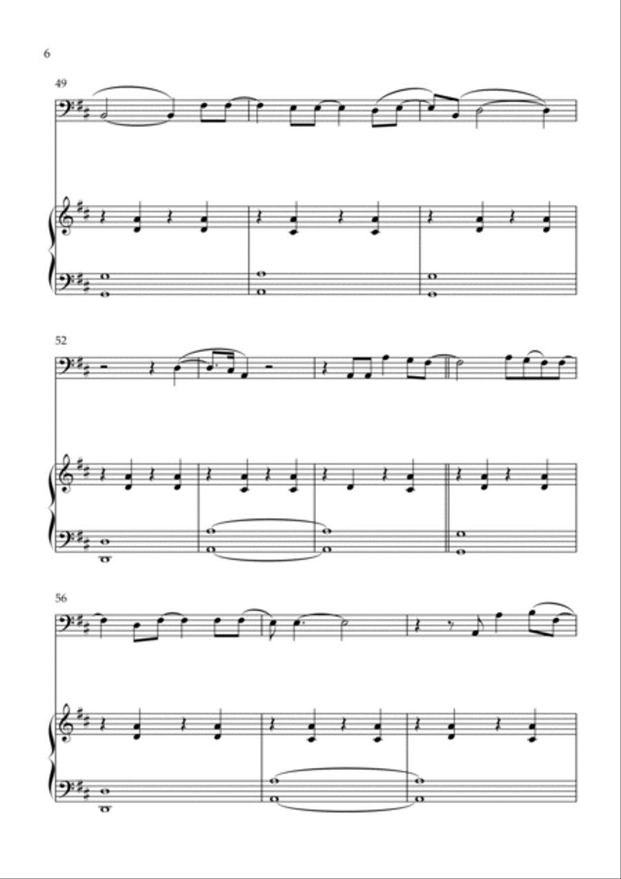 When I Get There Euphonium scores gallery preview page 6