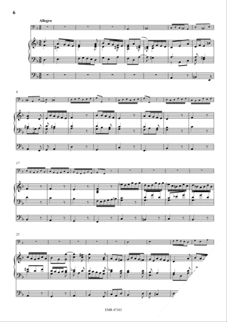 Sonata XI Trombone scores gallery preview page 4