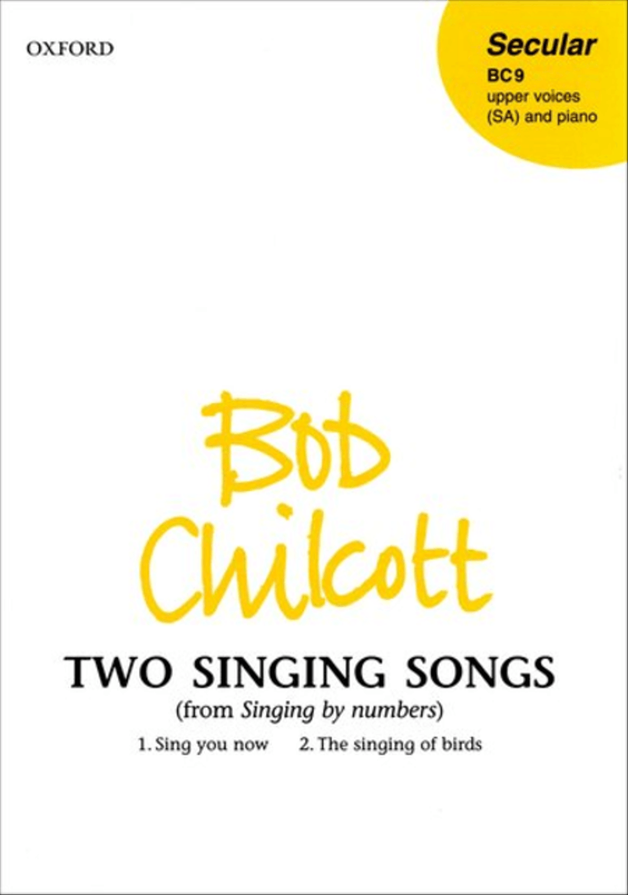 Two Singing Songs (from Singing by Numbers) 2-Part scores gallery preview page 1