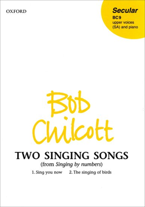 Book cover for Two Singing Songs (from Singing by Numbers)