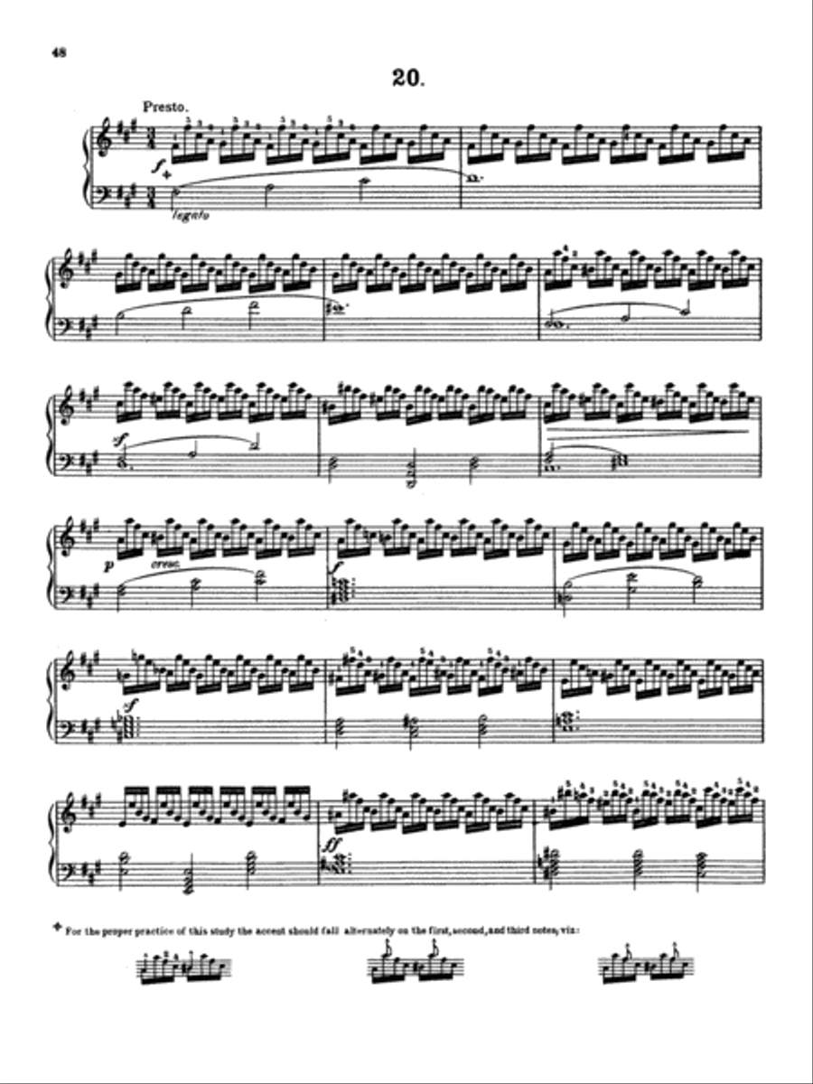 Clementi: Gradus ad Parnassum (Twenty-nine Selected Studies) Piano Method scores gallery preview page 1