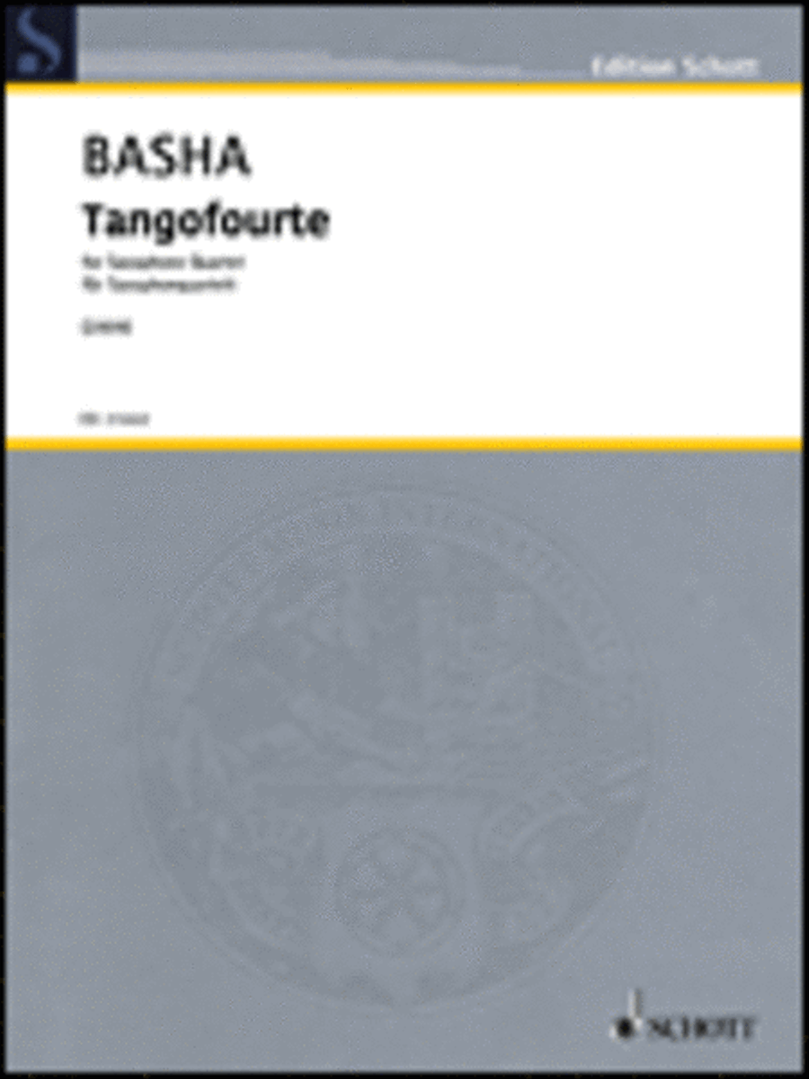 Tangofourte Saxophone Quartet scores gallery preview page 1