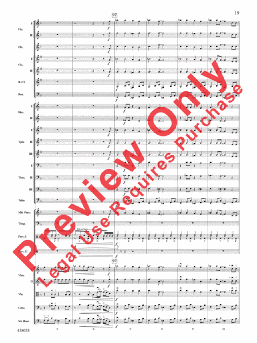 The Doors on Tour The Doors on Tour Full Orchestra scores gallery preview page 20