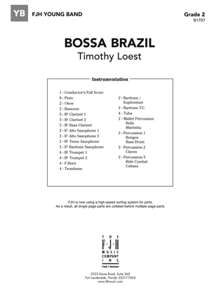Bossa Brazil: Score