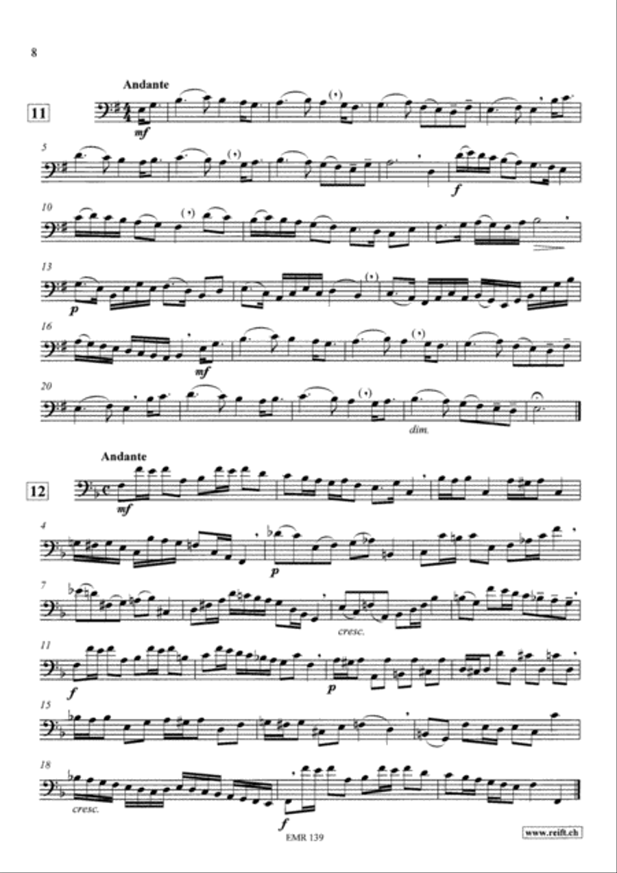 Technical & Melodic Studies Vol. 4 Trombone scores gallery preview page 8