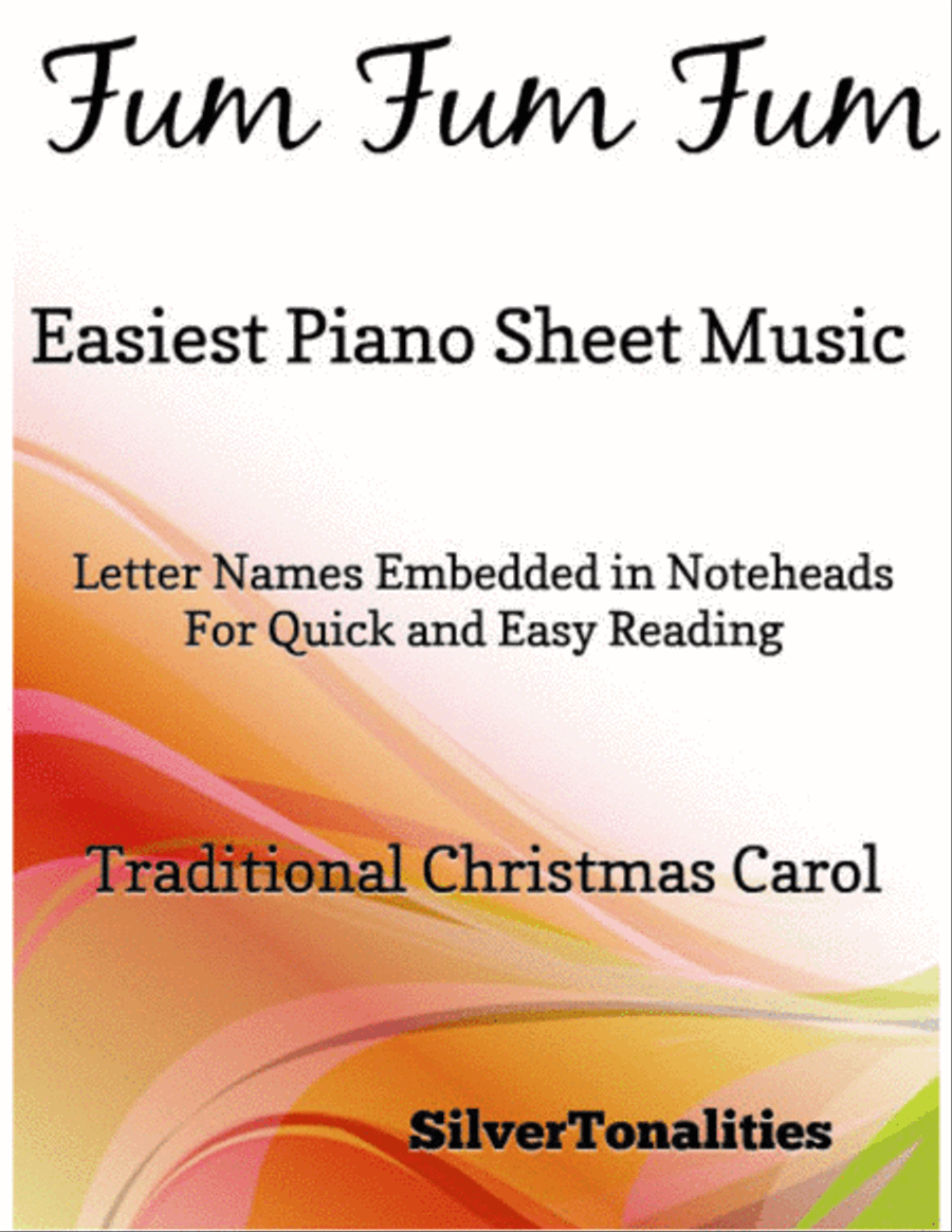 Fum Fum Fum Easiest Piano Sheet Music Fum Fum Fum Easiest Piano Sheet Music Easy Piano scores gallery preview page 1