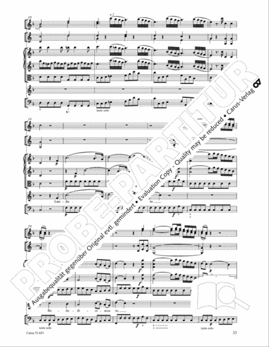 C Minor Mass, K. 427 (Missa in c KV 427) 4-Part scores gallery preview page 49