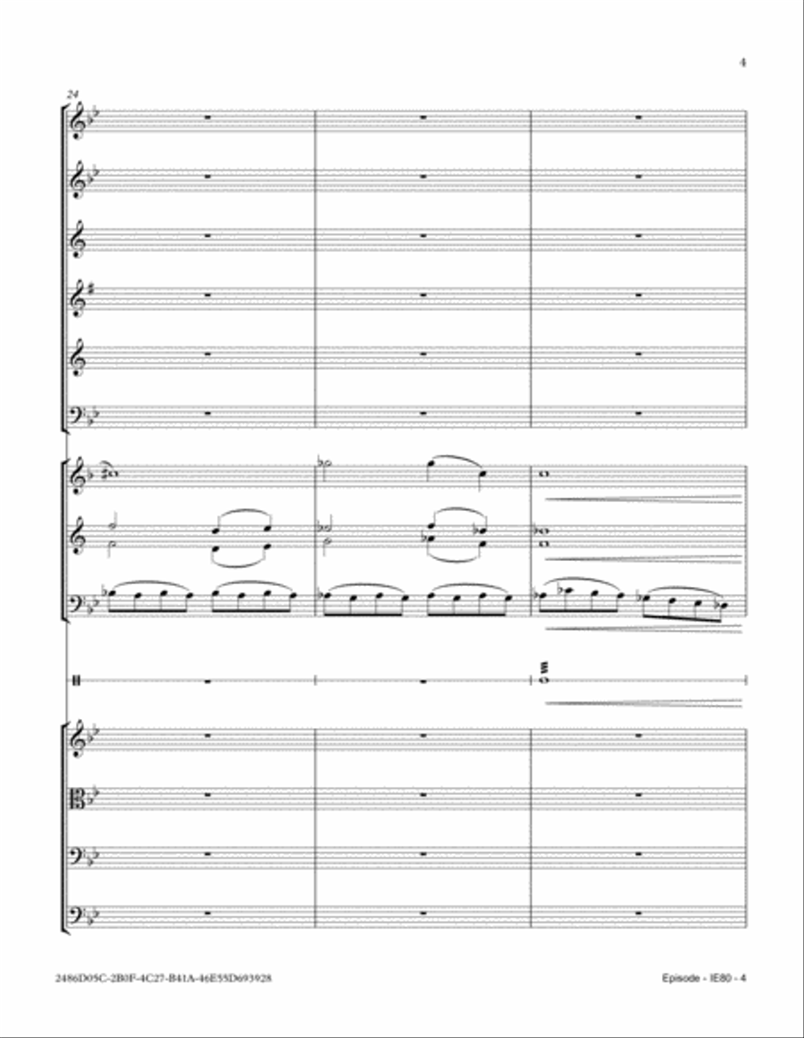 Episode Full Orchestra scores gallery preview page 5