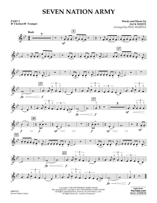 Seven Nation Army - Pt.2 - Bb Clarinet/Bb Trumpet