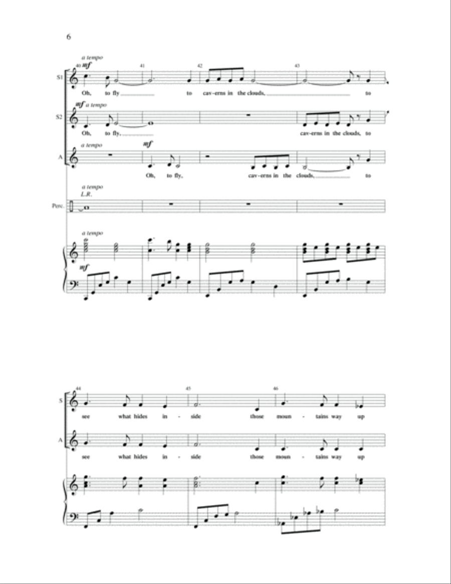 Caverns in the Clouds SSA scores gallery preview page 5