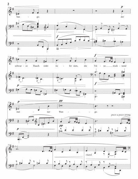 DVORÁK: Rings ist der Wald, Op. 55 no. 3 (transposed to G major)