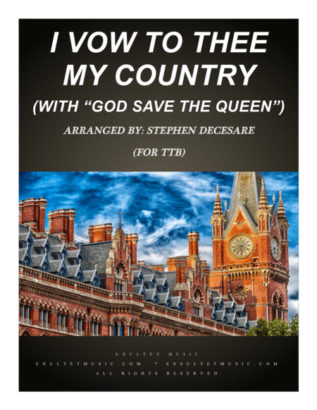 I Vow To Thee My Country (with "God Save The Queen") (TTB) image number null
