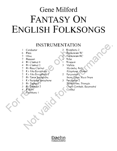 Fantasy on English Folksongs image number null
