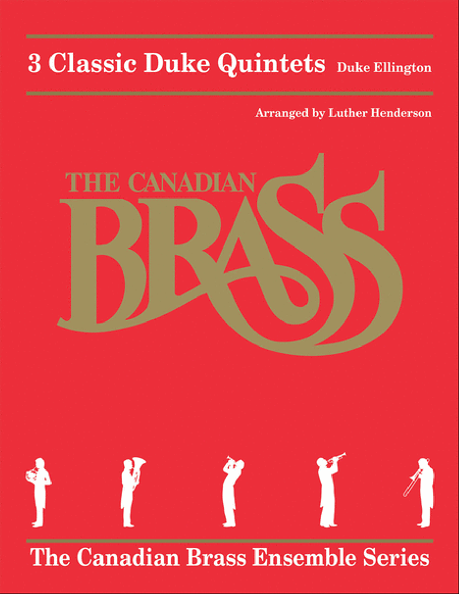 3 Classic Duke Quintets Brass Quintet scores gallery preview page 1