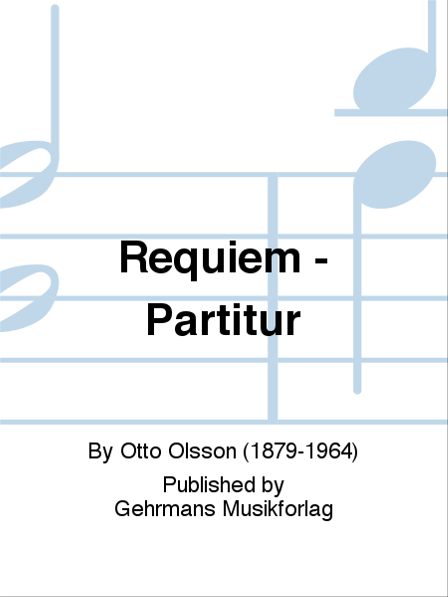 Requiem - Partitur Requiem - Partitur Choir scores gallery preview page 1