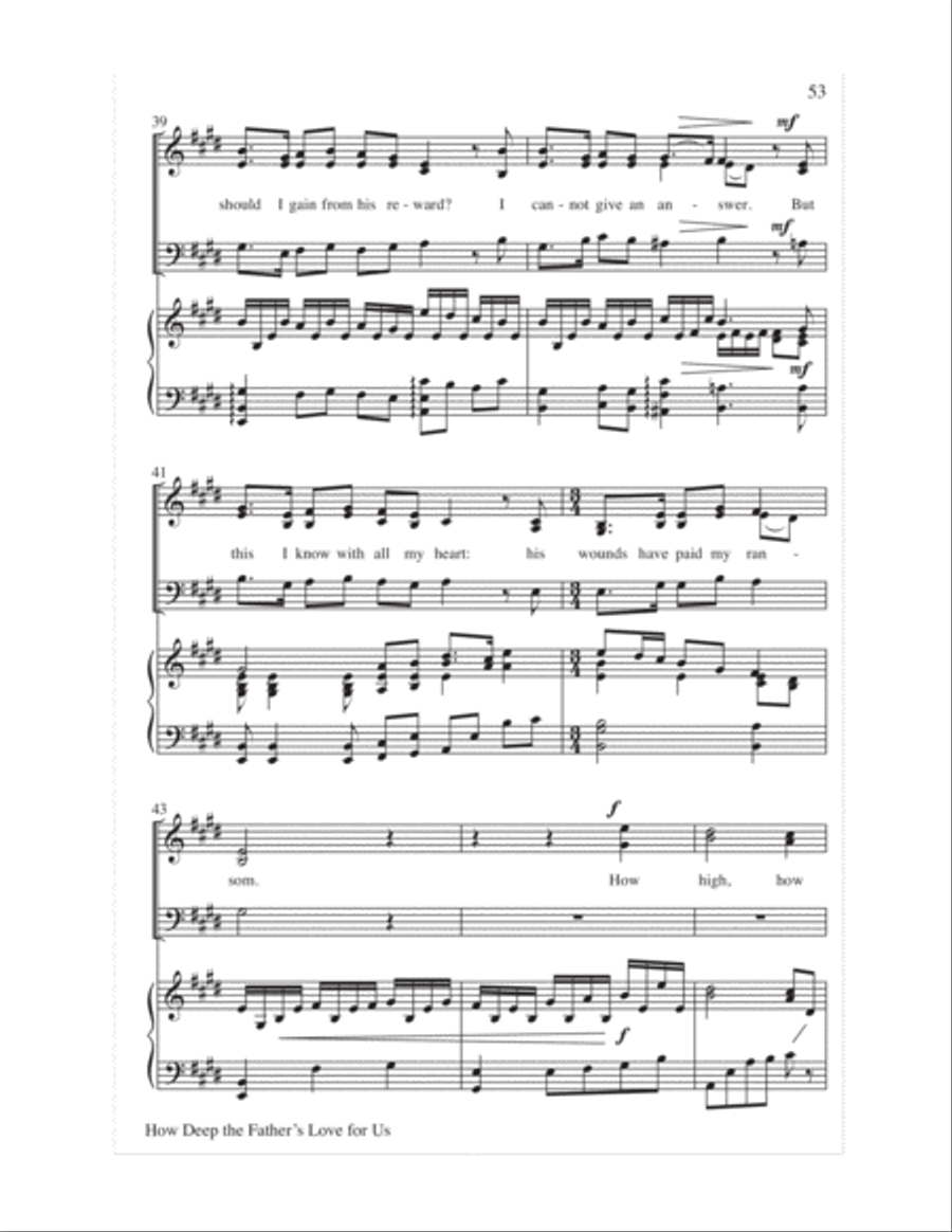 Easy Anthems, Vol. 3 3-Part scores gallery preview page 56