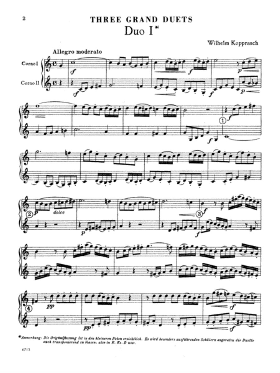 Three Grand Duets Three Grand Duets Brass Duet scores gallery preview page 3