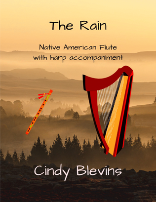 Book cover for The Rain, Native American Flute and Harp
