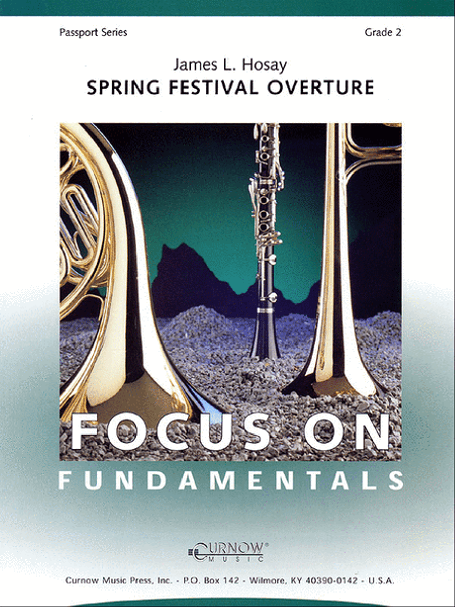 Spring Festival Overture Spring Festival Overture Concert Band scores gallery preview page 1