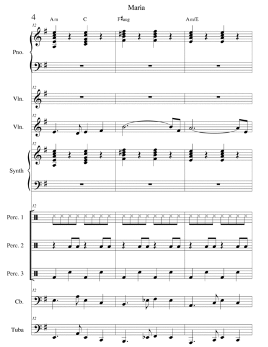 Maria Maria School and Community scores gallery preview page 4