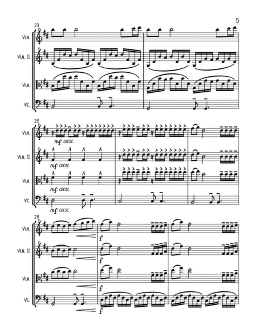 Secrets String Trio scores gallery preview page 5