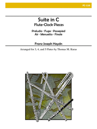 Book cover for Suite in C (Flute-Clock Pieces) for Flute Choir