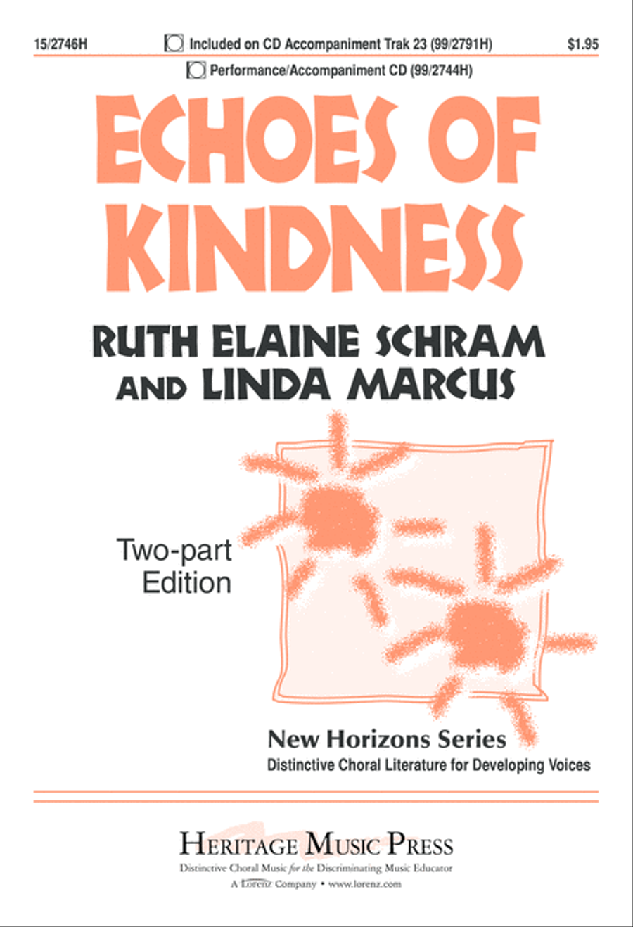 Echoes of Kindness Echoes of Kindness 2-Part scores gallery preview page 1