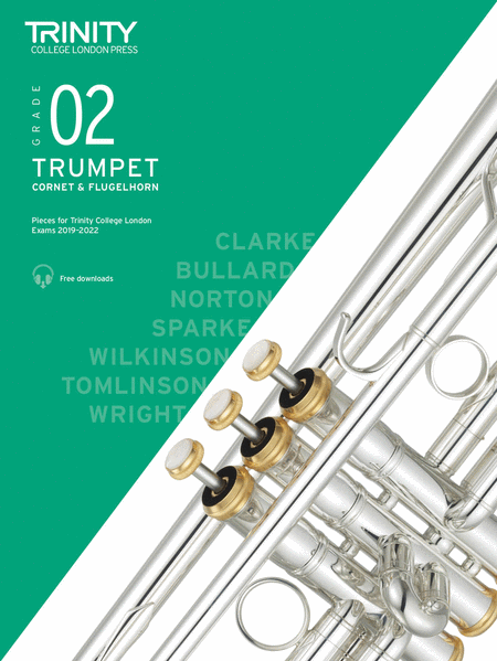 Trumpet, Cornet & Flugelhorn Exam Pieces 2019-2022 Grade 2