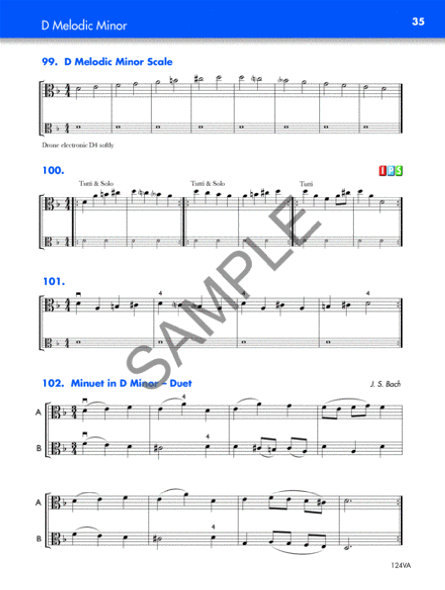 Intonation Basics: A String Basics Supplement-Viola Chamber Orchestra scores gallery preview page 5