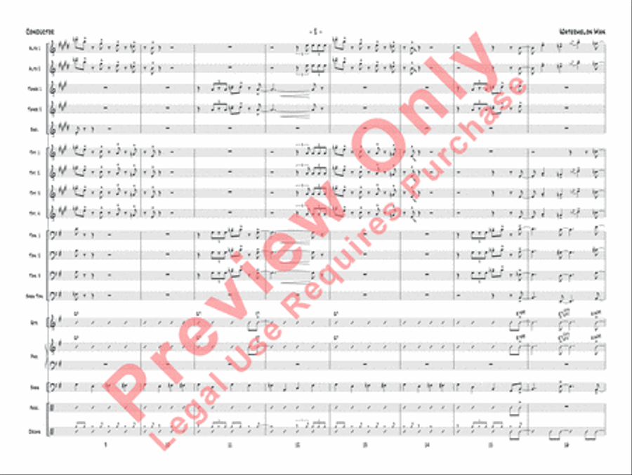 Watermelon Man Jazz Ensemble scores gallery preview page 29
