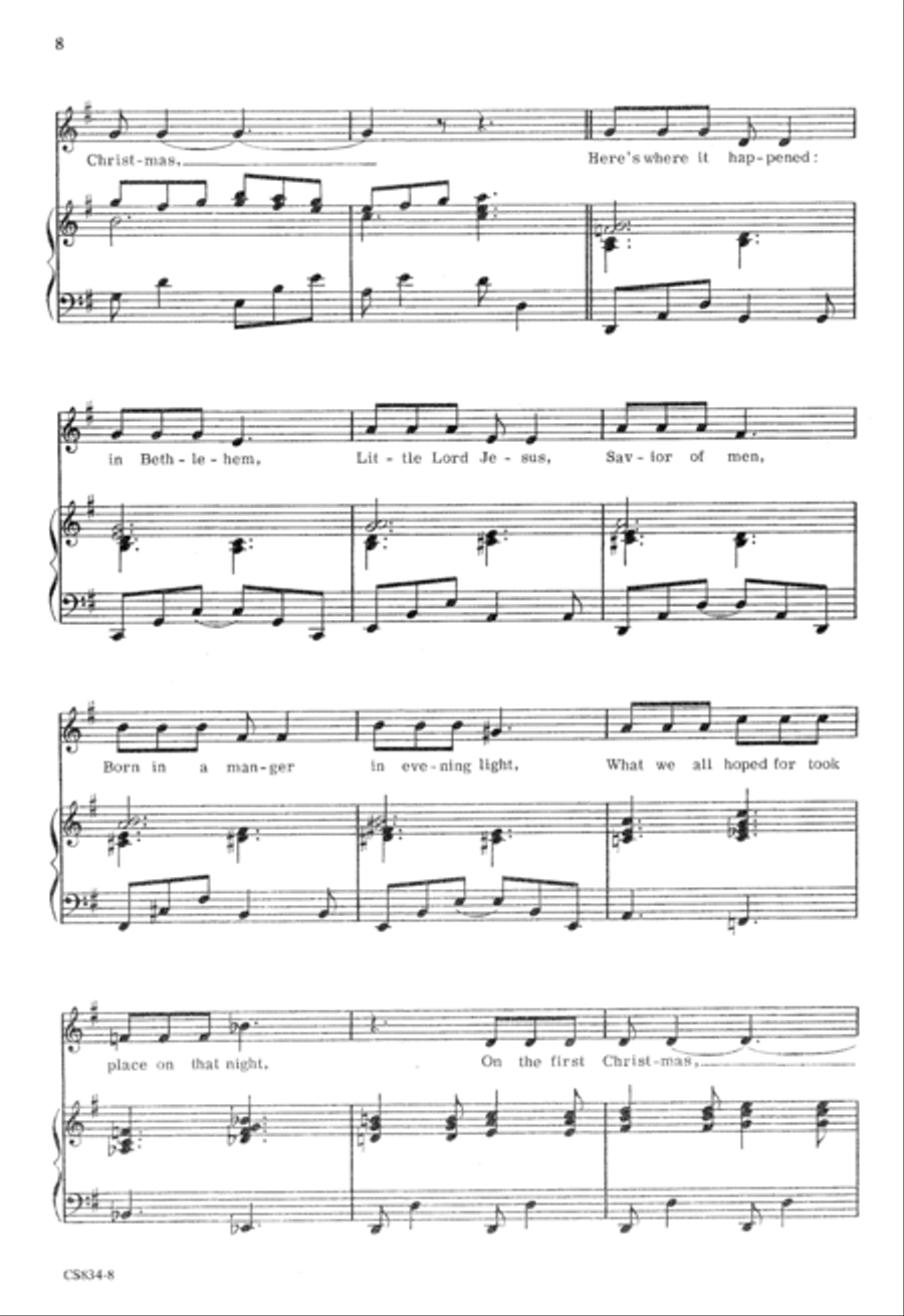 The Brightest Star The Brightest Star Unison Choir scores gallery preview page 8