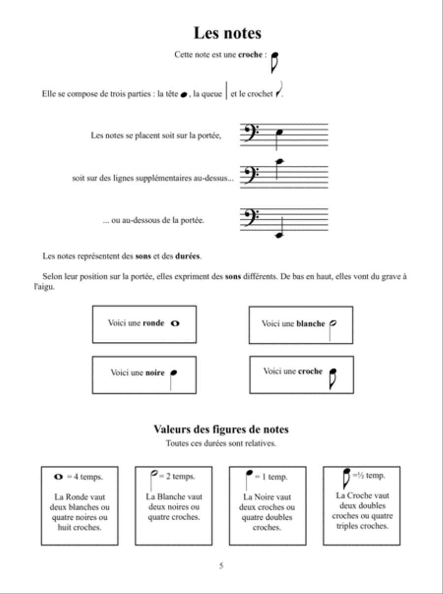 MÃ©thode de guitare basse-1 Bass Guitar scores gallery preview page 6