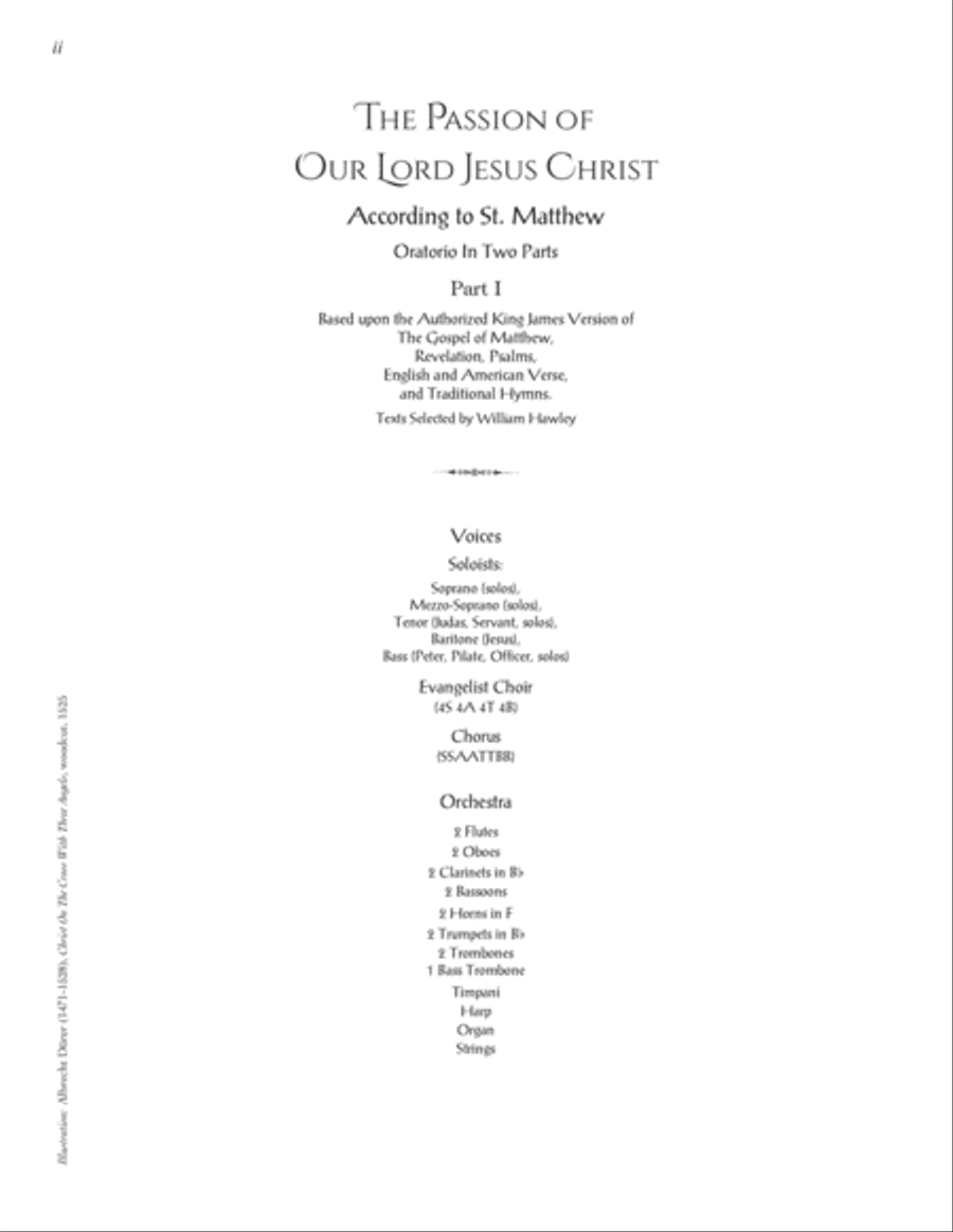 St. Matthew Passion (Libretto) - Score Only Full Orchestra scores gallery preview page 2