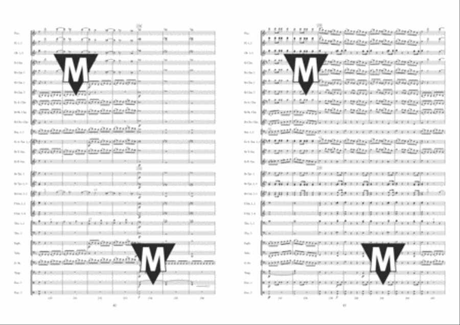 Il Barbiere di Siviglia Concert Band scores gallery preview page 19