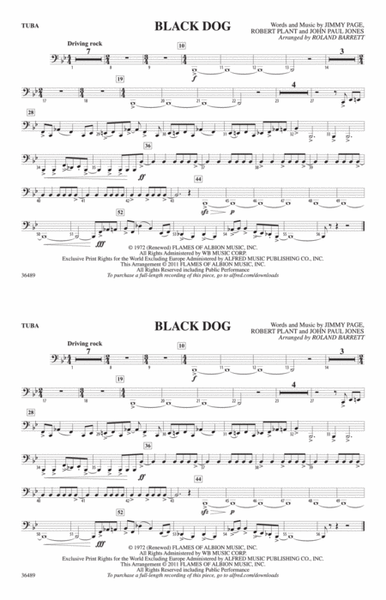 Black Dog: Tuba