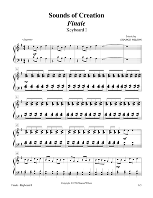 Sounds of Creation - Finale (Keyboard Duet; 2 Pianos, 4 Hands)