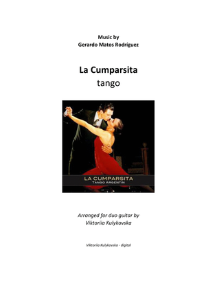 Book cover for "La Cumparsita" Tango