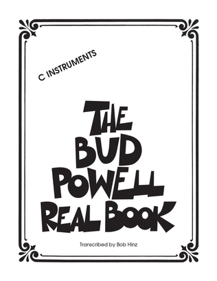Book cover for The Bud Powell Real Book