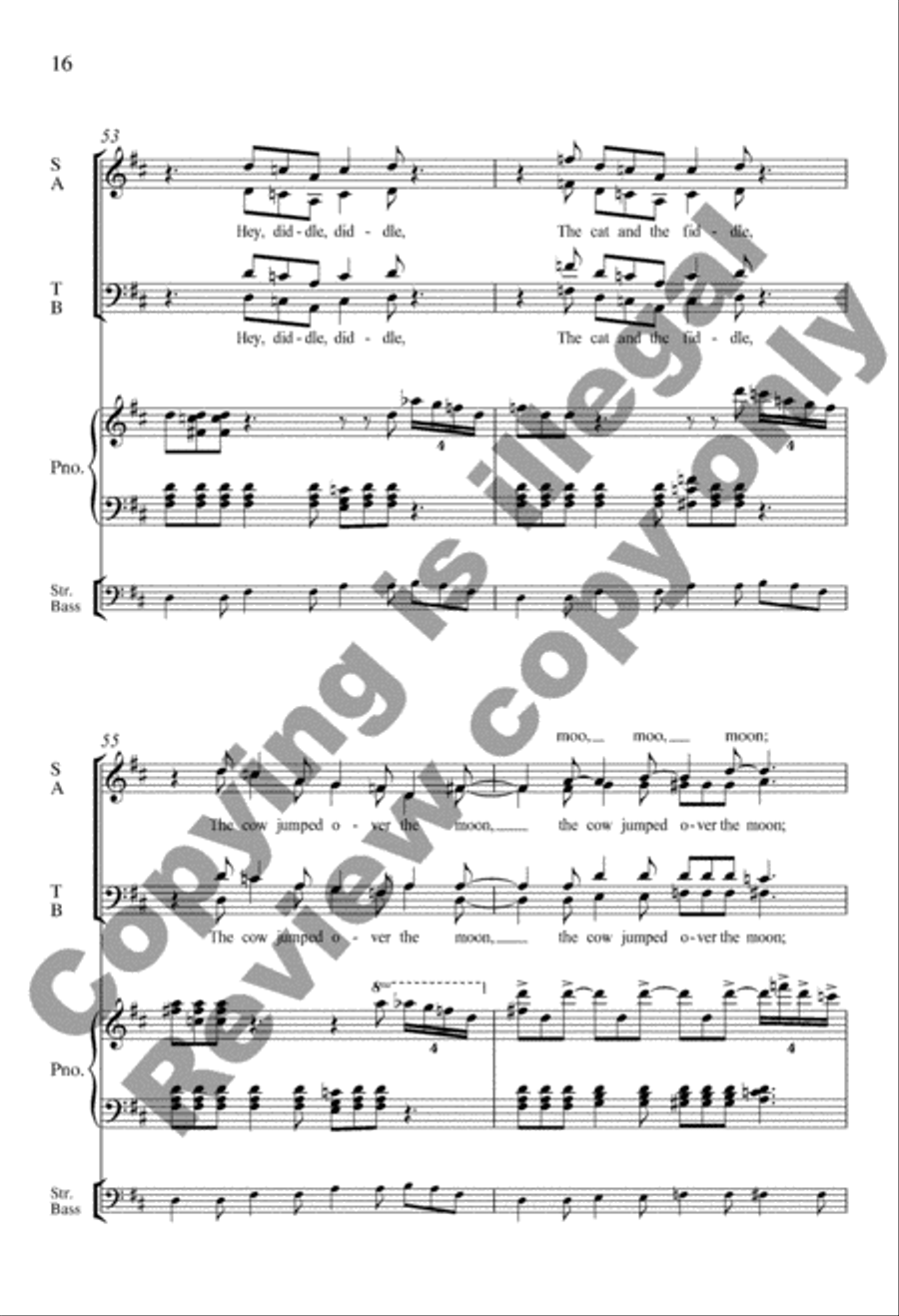 Hey, Diddle, Diddle Divisi scores gallery preview page 16