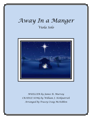 Away In A Manger Medley for Viola Solo