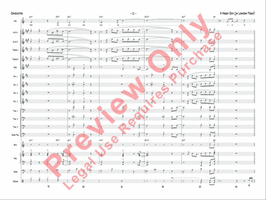 A Foggy Day (in London Town) Jazz Ensemble scores gallery preview page 12