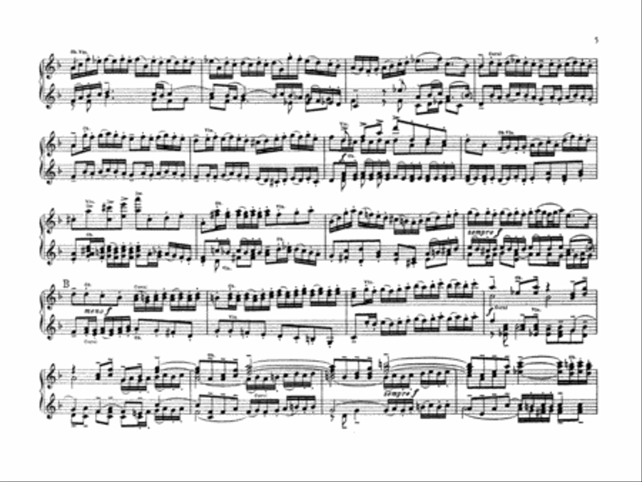 Bach: Brandenburg Concertos (Volume I) (Arr. Max Reger) Piano scores gallery preview page 4