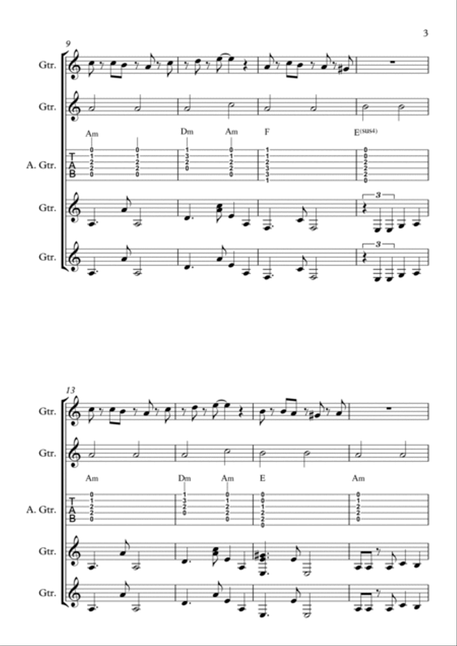 Strictly Come Dancing Strictly Come Dancing Chamber Music scores gallery preview page 3
