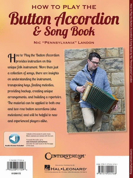 How to Play the Button Accordion & Song Book