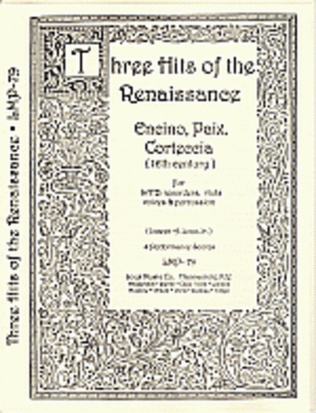 Book cover for Three Hits: of the Renaissance