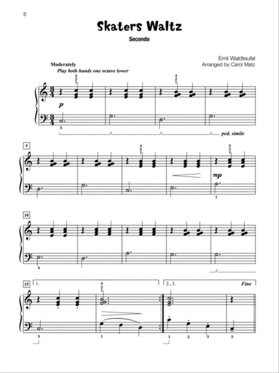 Famous & Fun Duets, Book 4 Small Ensemble scores gallery preview page 2