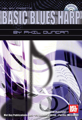 Book cover for Basic Blues Harp